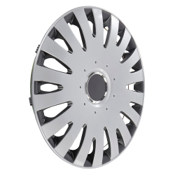 Колпаки R14 Vega 4шт (серебристо-черно матовые) ABS-пластик ARNEZI A0702057