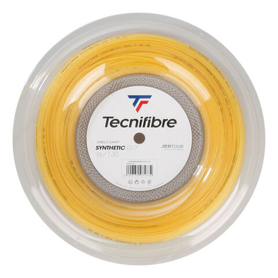 Струны теннисные Tecnifibre Synthetic Gut 200m String Reel - Yellow