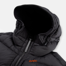 Пуховик мужской Krakatau Qm559-1 Rook Hooded Puffer Jacket