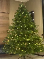 Елка с гирляндой встроенной «Престиж» (Литая хвоя) 3 м