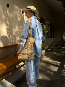 Костюм Village небесно-голубой