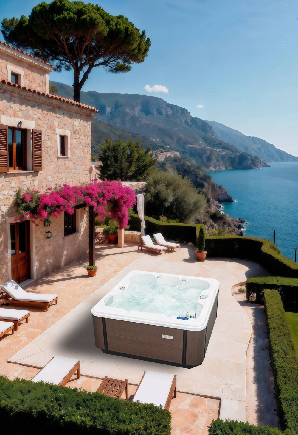 Гидромассажный спа бассейн Victoria Star VS-401L