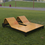 Шезлонг Нарди двойной с вазоном