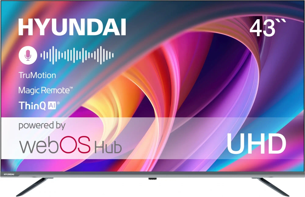 Телевизор 43" Hyundai H-LED43BU7100