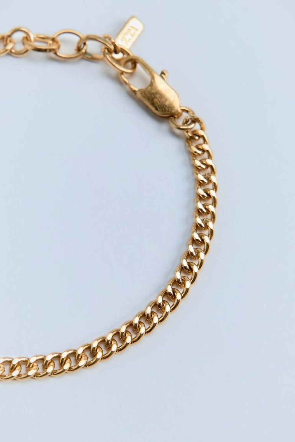 ZARA НАБОР ИЗ 3 БРАСЛЕТОВ-ЦЕПОЧЕК, ЗОЛОТИСТЫЙ