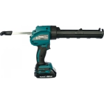 Makita DCG180RYE аккумуляторный пистолет для герметика (2 x 1.5 Ач, ЗУ)