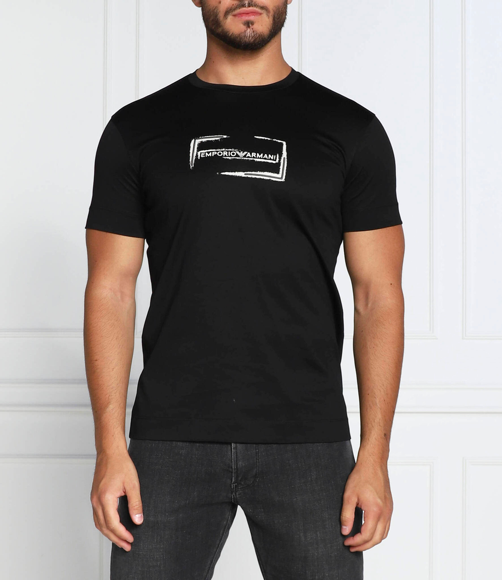 футболка Emporio Armani - черный(6L1TR7 1JSAZ)