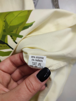 Футболка с принтом 46 размер