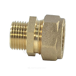 Муфта латунь 15Aх3/4" обжим/НР STAHLMANN SSML1503/4BEF