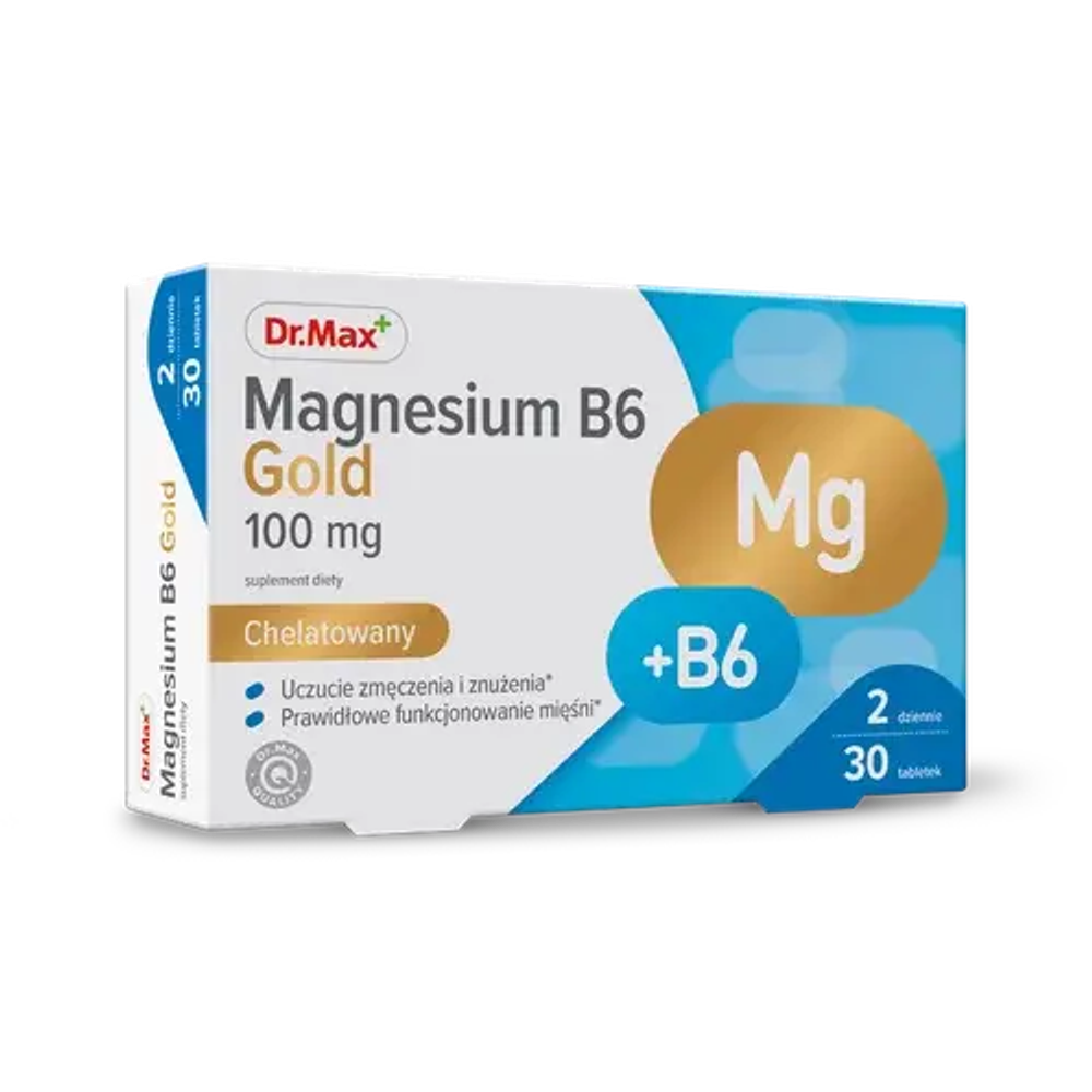 БАД Магний B6 Gold Dr. Max, 30 таблеток