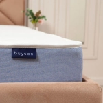 Матрас BuySmile, 15 см, средняя жесткость, зависимые пружины
