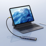USB-C Хаб Baseus UltraJoy 7-Port AIR (HDMI4K@60Hz + 2xUSB-A3.0 + USB-C-PD + SD3.0 + TF3.0 + mj3.5mm)