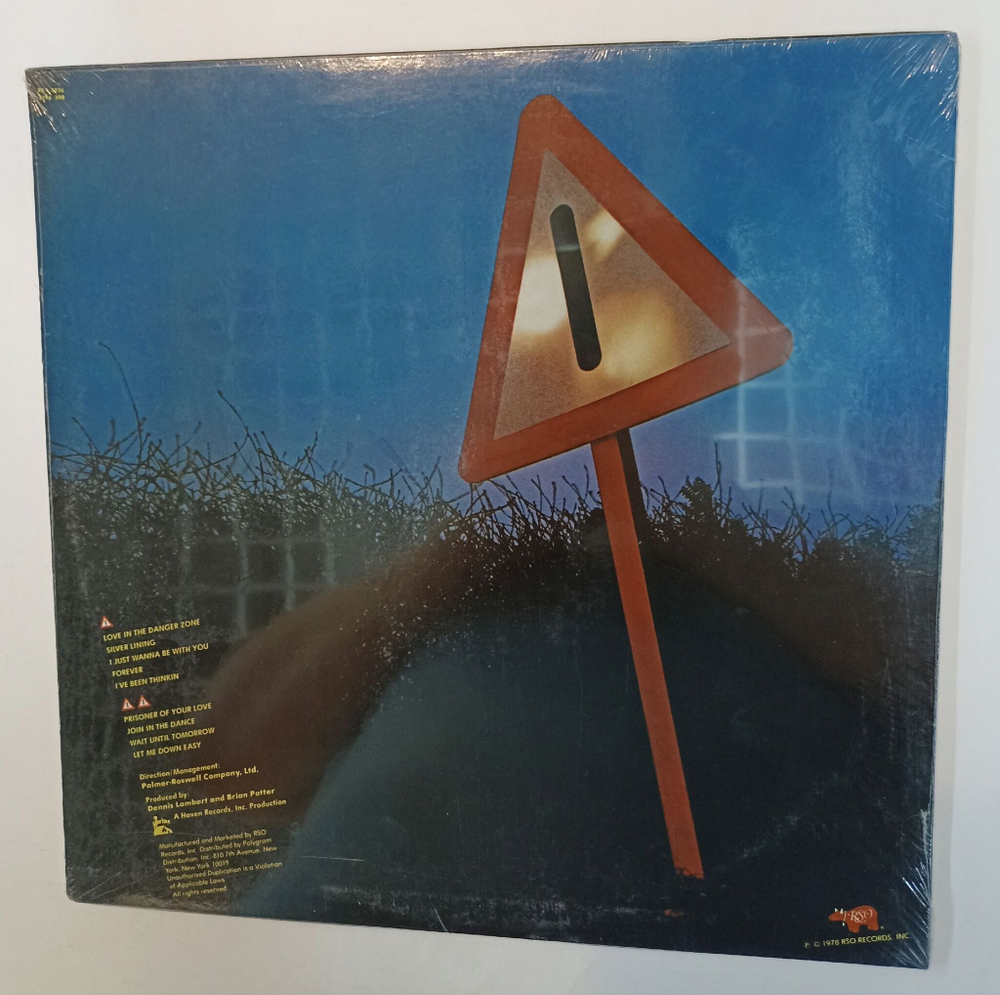 Винтажная виниловая пластинка LP Player Danger Zone (Sealed) (USA 1978)