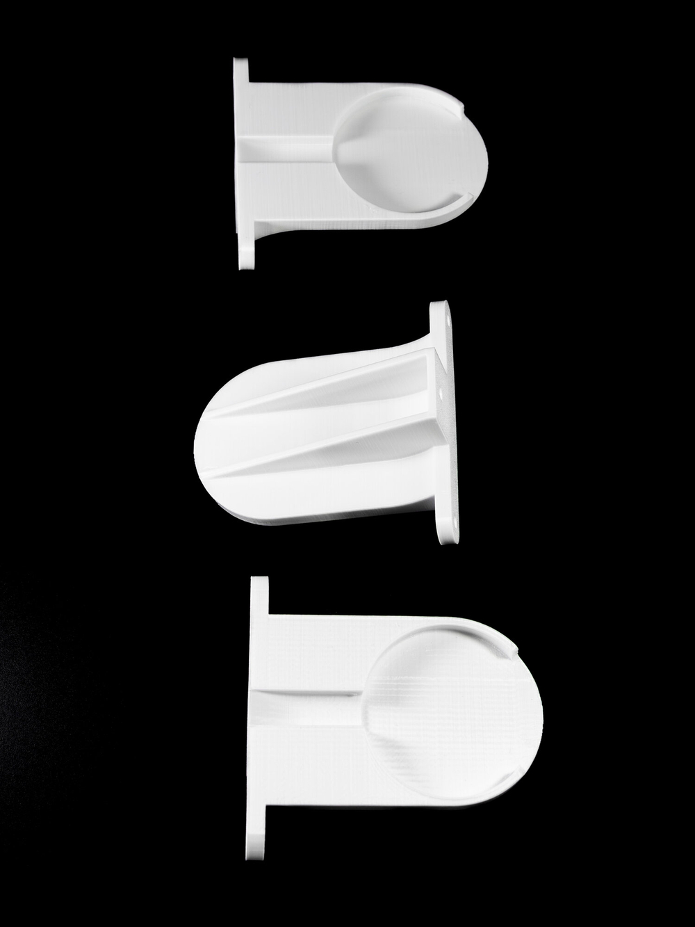 Набор 3 шт., кронштейн-полка для камеры Aqara G3 на стену, белая, 3D печать