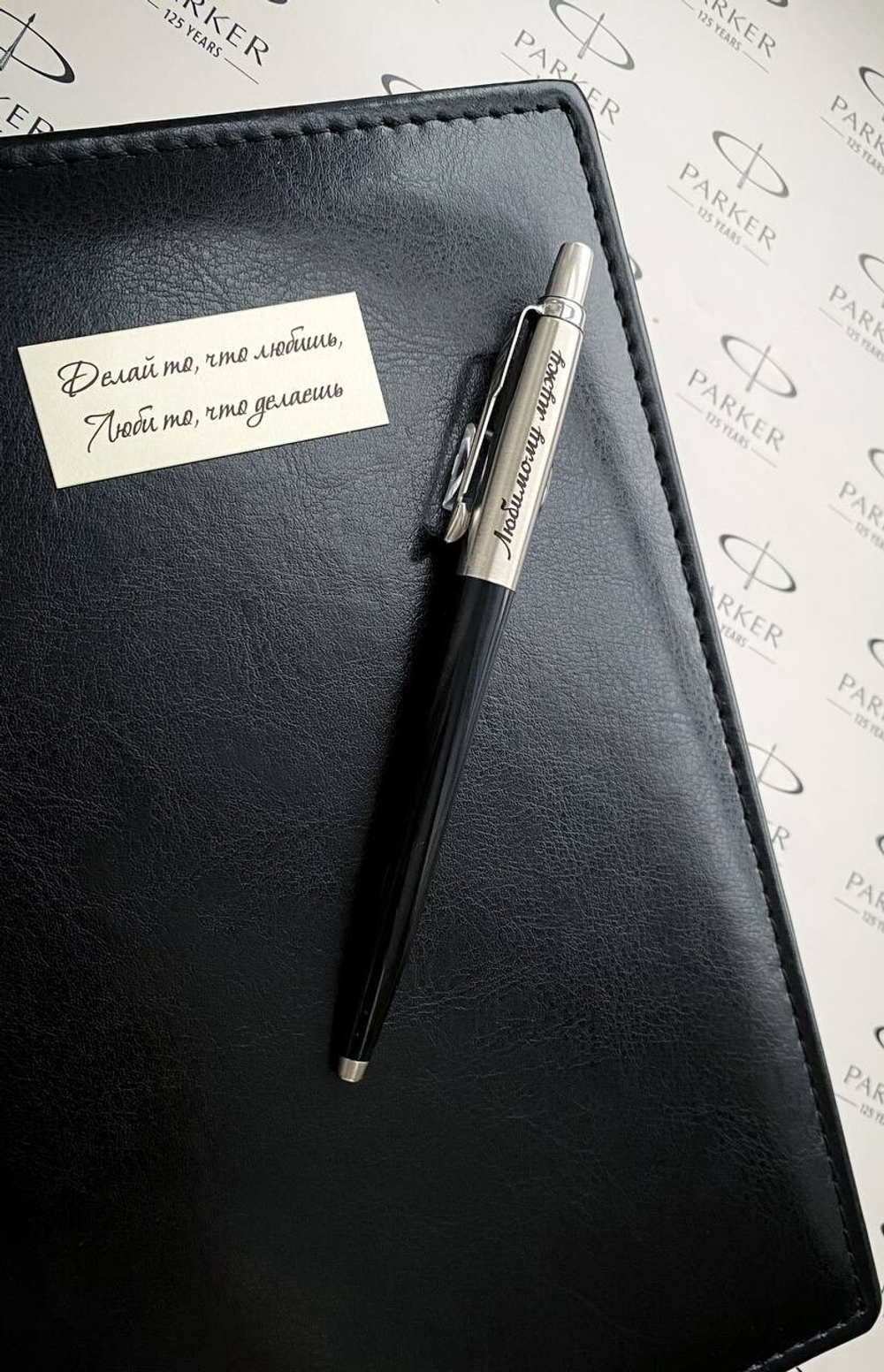 Шариковая ручка Parker Jotter K60, цвет: Black, стержень: Mblue