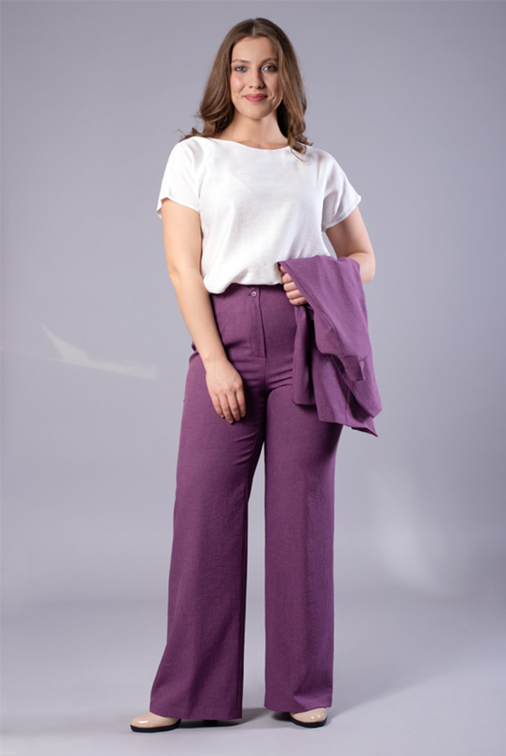 Блузка женская 3256зпа, белый #31Б093256зпа