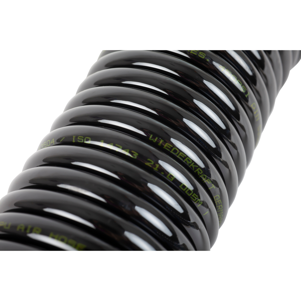 WDK-65758 Шланг пневматический спиральный с БРС, 6.5х10 мм, 8 м