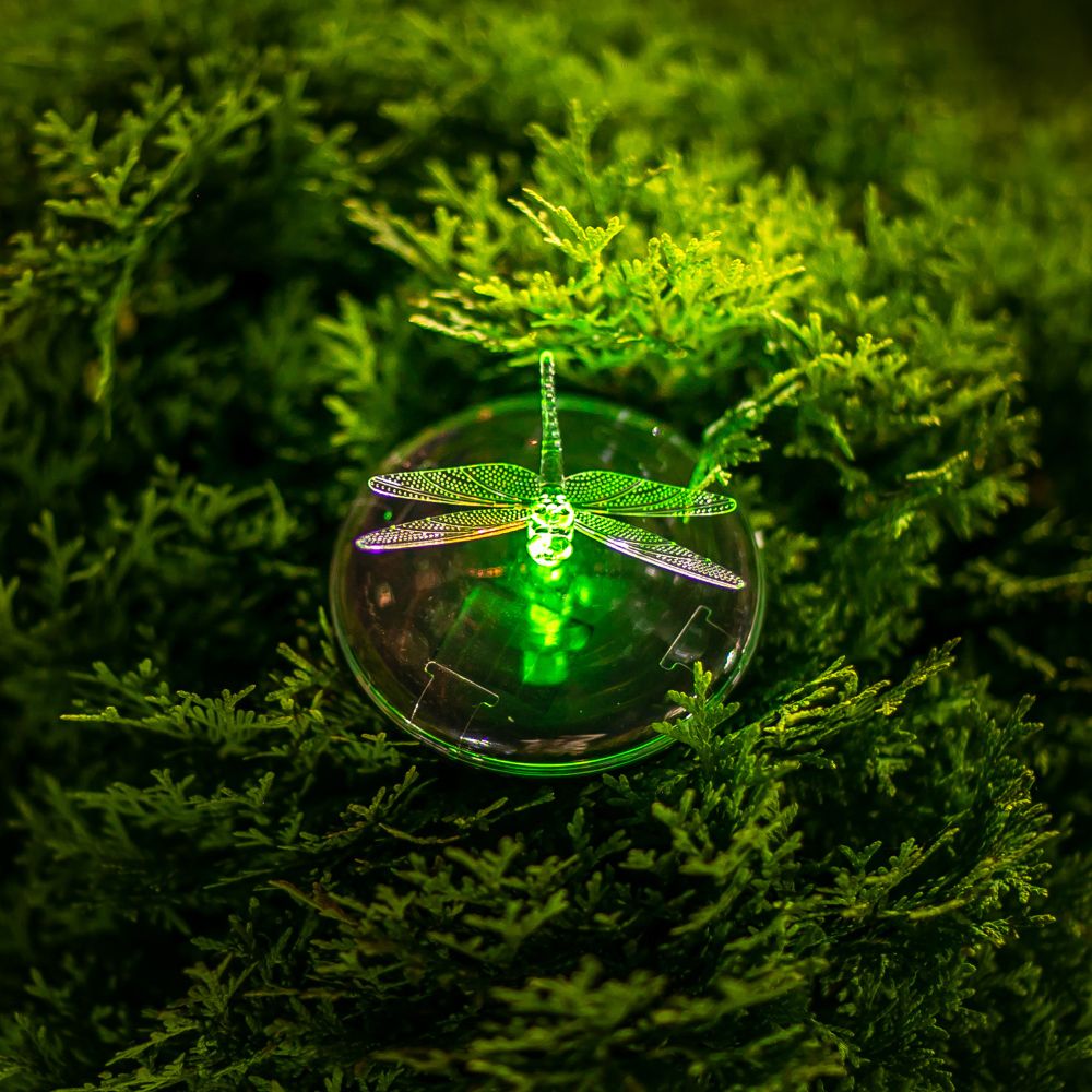 USL-S-106-PT075 Садовый светильник на солнечной батарее Magic dragonfly.Серия Special