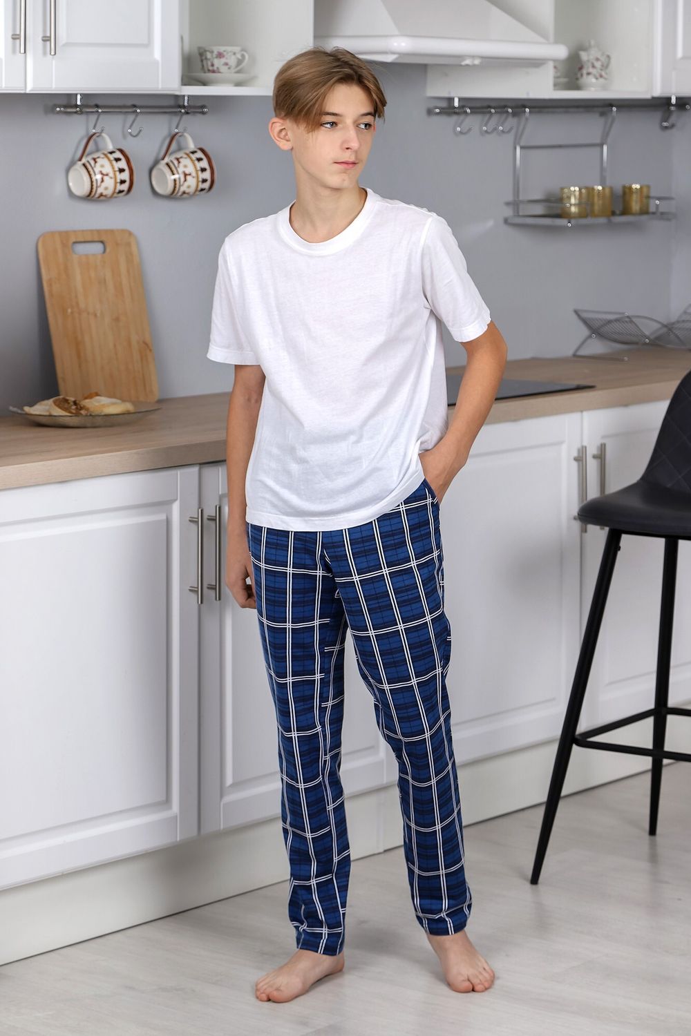 Брюки для мальчика Кардинал-3 Виотекс СИНИЙ