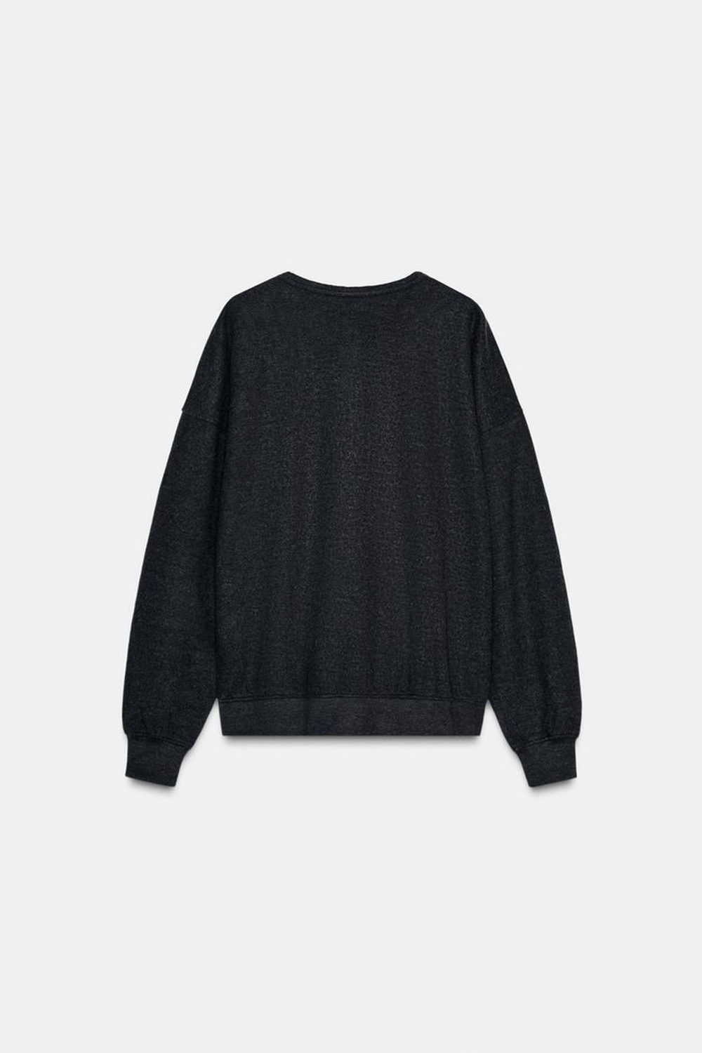 ZARA ТОЛСТОВКА НА МОЛНИИ, ТЕМНО-СЕРЫЙ