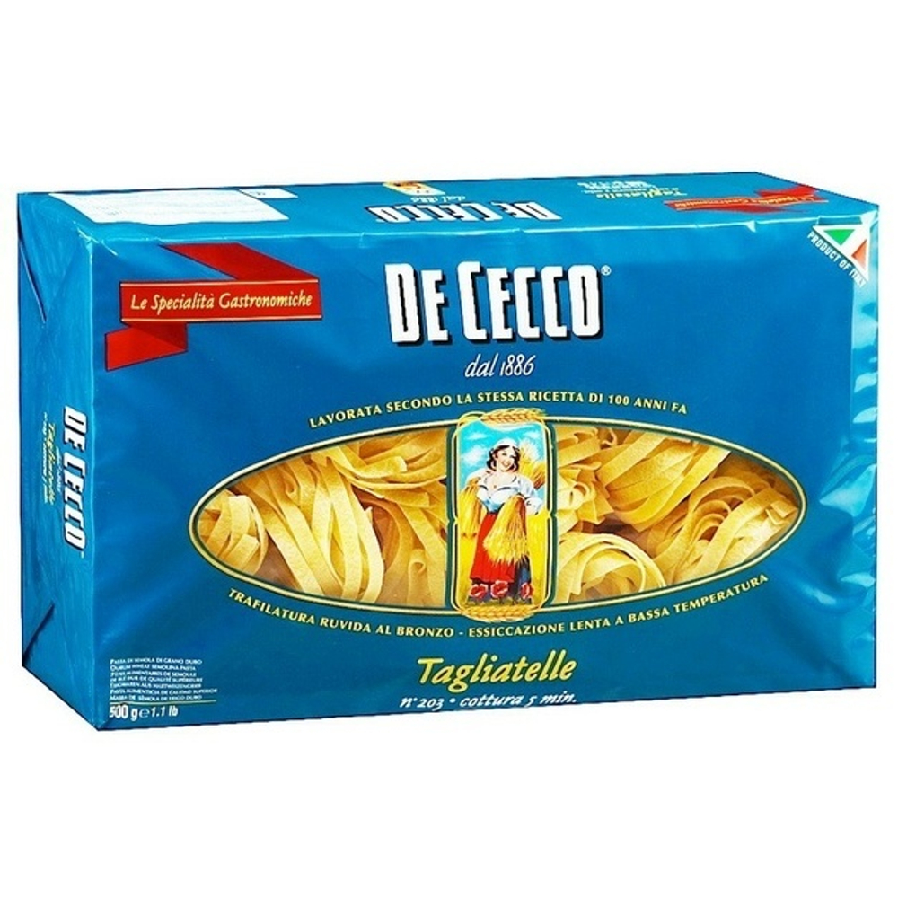 Макаронные Изделия De Cecco Таглиателле 500г