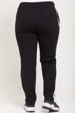 трикотажные леггинсы женские / штаны спортивные с карманами