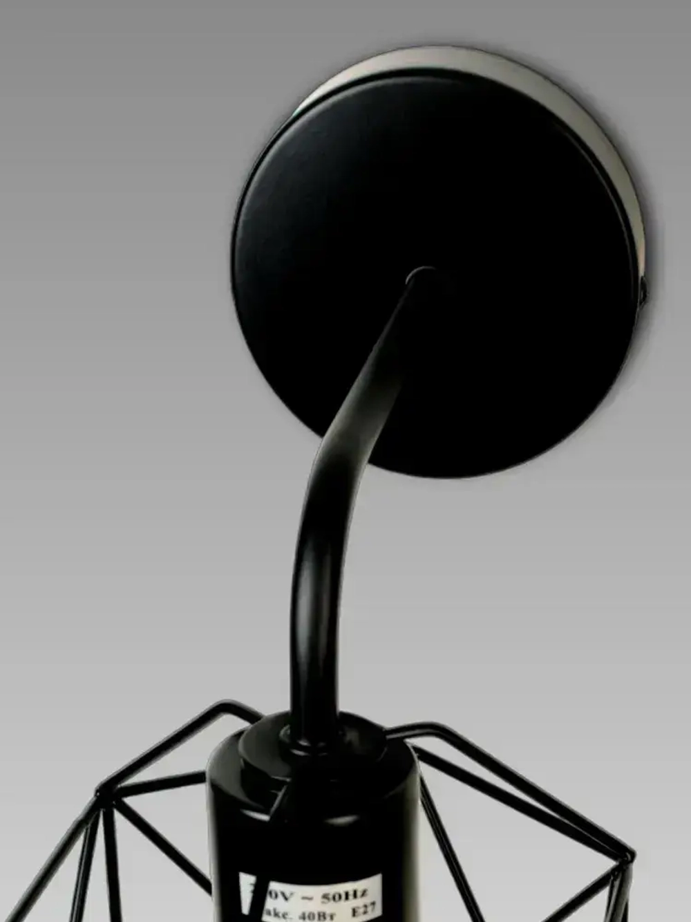 Lamplandia Светильник настенный, L1714 IVIKA BLACK, E27