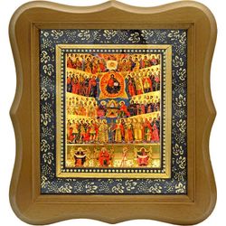 Собор всех Святых. Икона на холсте.