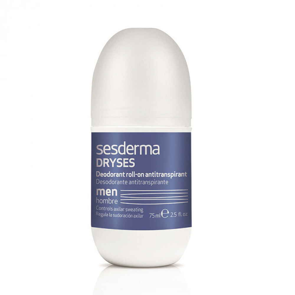 Sesderma DRYSES Deodorant Roll-On Antitranspirante MEN - Набор дезодорантов-антиперспирантов для мужчин, 2 шт по 75 мл