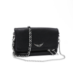 Кожаная сумка-мессенджер Zadig&Voltaire - черный(LWBA00005)