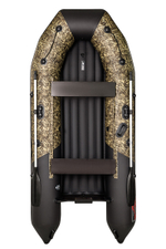 Таймень NX 3200 НДНД камыш-черный + BST 40 L (комплект лодка + электромотор)