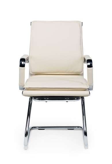 Кресло офисное Норден / Харман CF только Москва / УЦЕНКА  ivory / слоновая кость экокожа