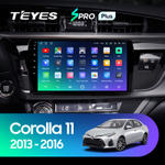 Teyes SPRO Plus 10,2"" для Toyota Corolla 2013-2016