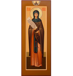 Икона святая Мелания на дереве на левкасе мастерская Иконный Дом