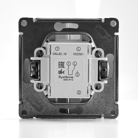 Выключатель для жалюзи 2-кл. ArtGallery 2х (сх. 4) 10А механизм лотос SE GAL001319