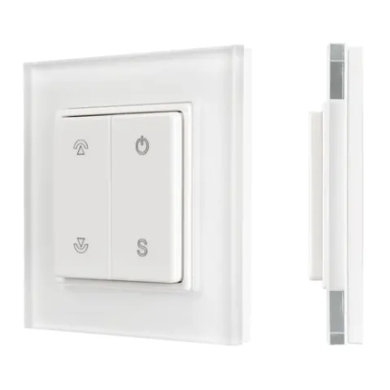 Панель SMART-P47-DIM-G-SUF (3V, 1 зона, Knob, 2.4G) (Arlight, Стекло) 032983