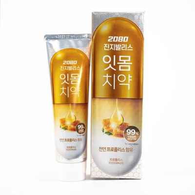 Зубная паста антибактериальная 2080 Gingivalis Propolise 120г