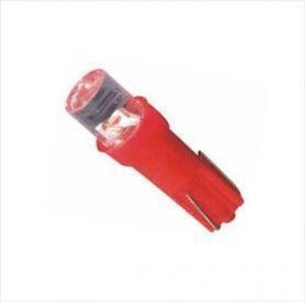 Лампа светодиодная 12V 1,2W без цоколя красный 1 LED (приборная) Xenite