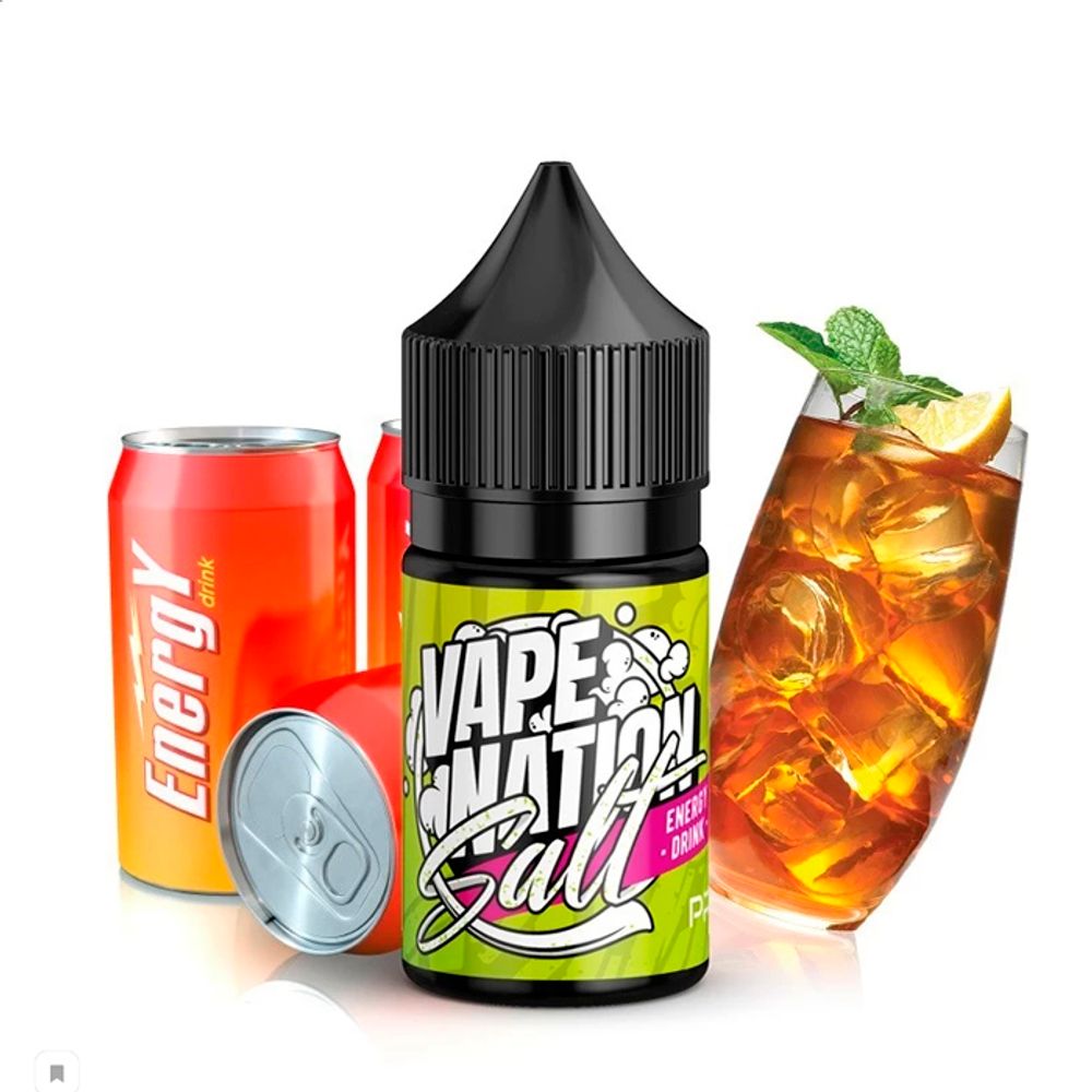 Жидкость Energy Drink by Vape Nation SALT 30мл купить