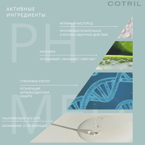 Cotril Успокаивающий уход для чувствительной кожи головы pH MED Sos Quieting Treatment, 125 мл