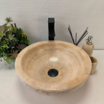 Раковина из оникса Bowl Yellow Marmo BO-62983 40*40*15