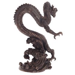 GAEM Фигурка декоративная "Дракон", L18 W12 H25 см