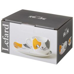 НАБОР ДЛЯ ЗАВТРАКА LEFARD "CAT", 2 ПР.: КРУЖКА 190 МЛ, ТАРЕЛКА 18*12 СМ