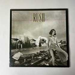 Винтажная виниловая пластинка LP Rush Permanent Waves (Германия 1980)