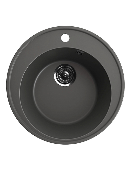 Мойка Ulgran Quartz Nora 485-09 асфальт Анкона