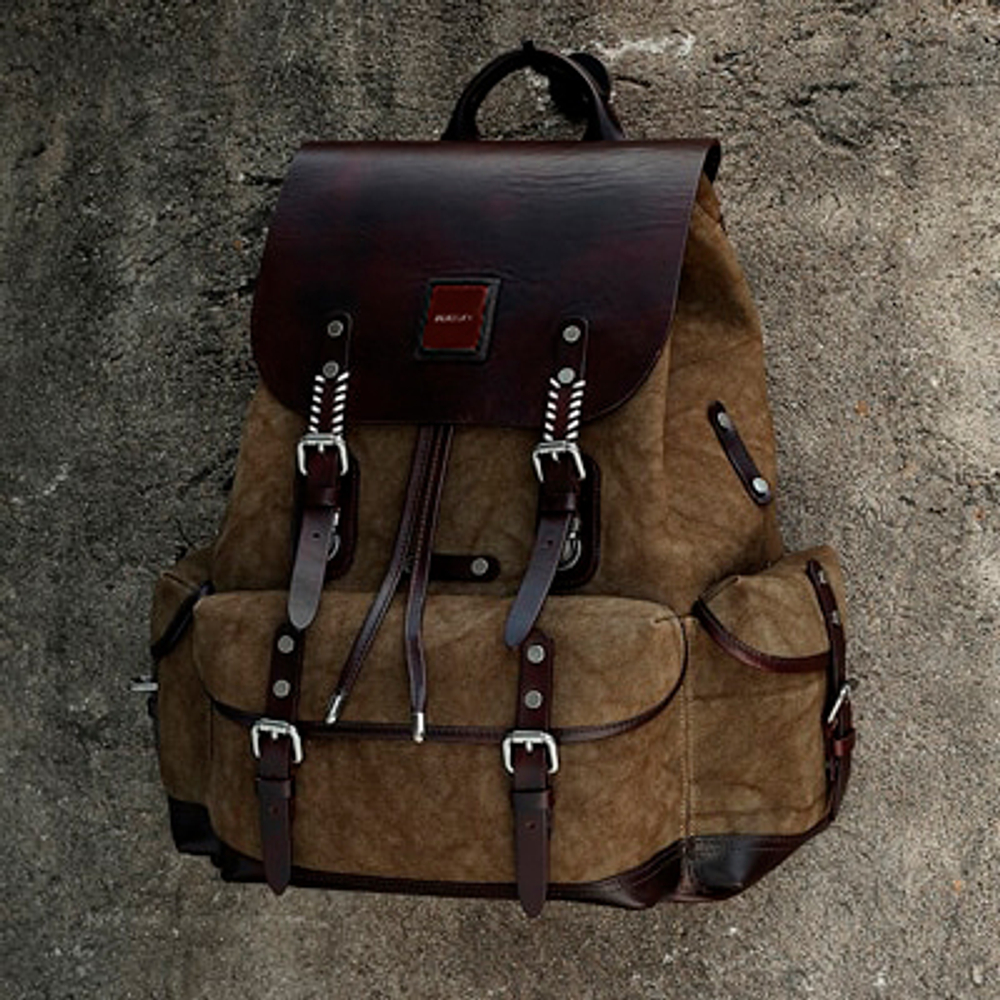 Рюкзак дорожный Bertley Tourister из натуральной кожи