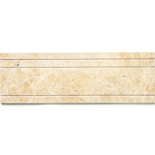 B036-3 Emperador Light Бордюры и плинтуса мрамор Natural Borders бежевый светлый молдинг глянцевый