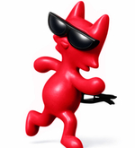 Ароматизатор для автомобиля PUFFNUTTY RED TASTE/ КРАСНЫЙ ДЕСЕРТ (красный)