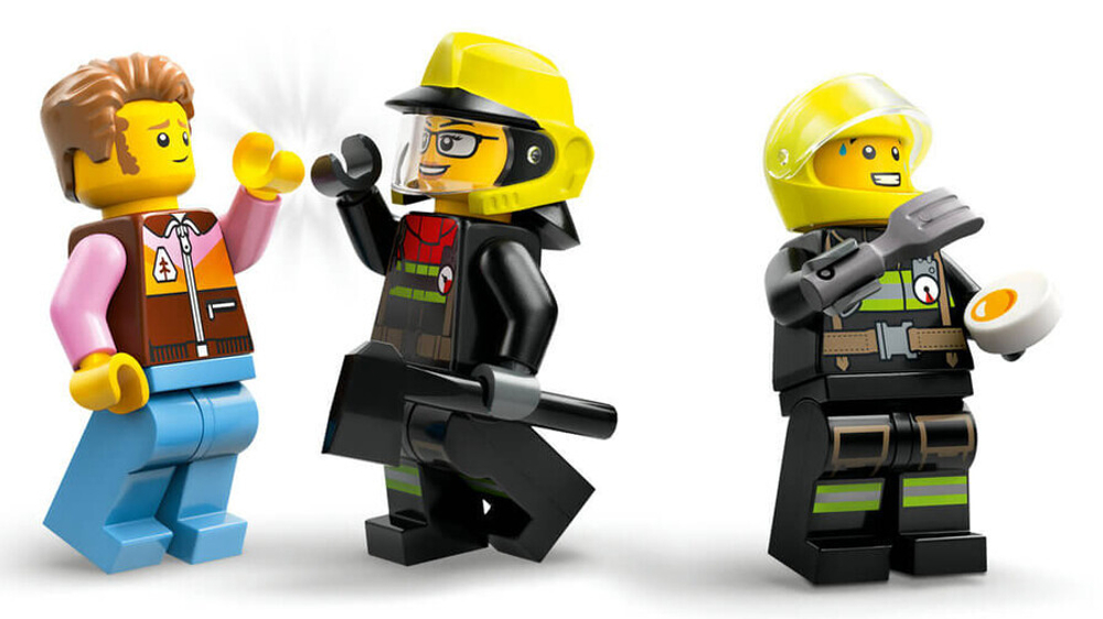 Конструктор LEGO City 60412 Пожарная машина со спасательной лодкой