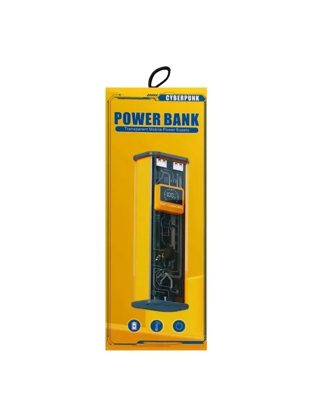 Внешний портативный аккумулятор CRR-29, 20000 мАч, 2USB, 3 А